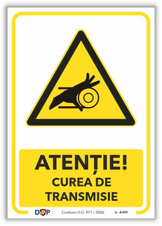 A079 ATENTIE CUREA DE TRANSMISIE