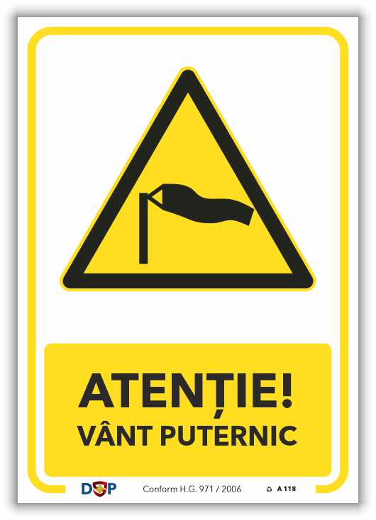 A118 ATENTIE VANT PUTERNIC
