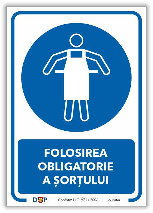 O049 FOLOSIREA OBLIGATORIE A SORTULUI