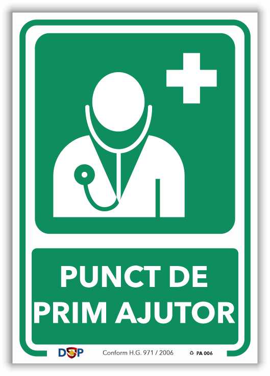 PA006 PUNCT DE PRIM AJUTOR