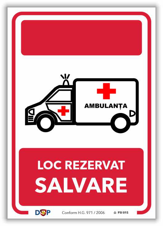PSI015 LOC REZERVAT SALVARE
