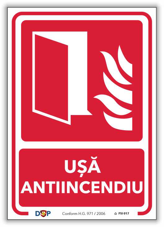 PSI017 USA ANTIINCENDIU